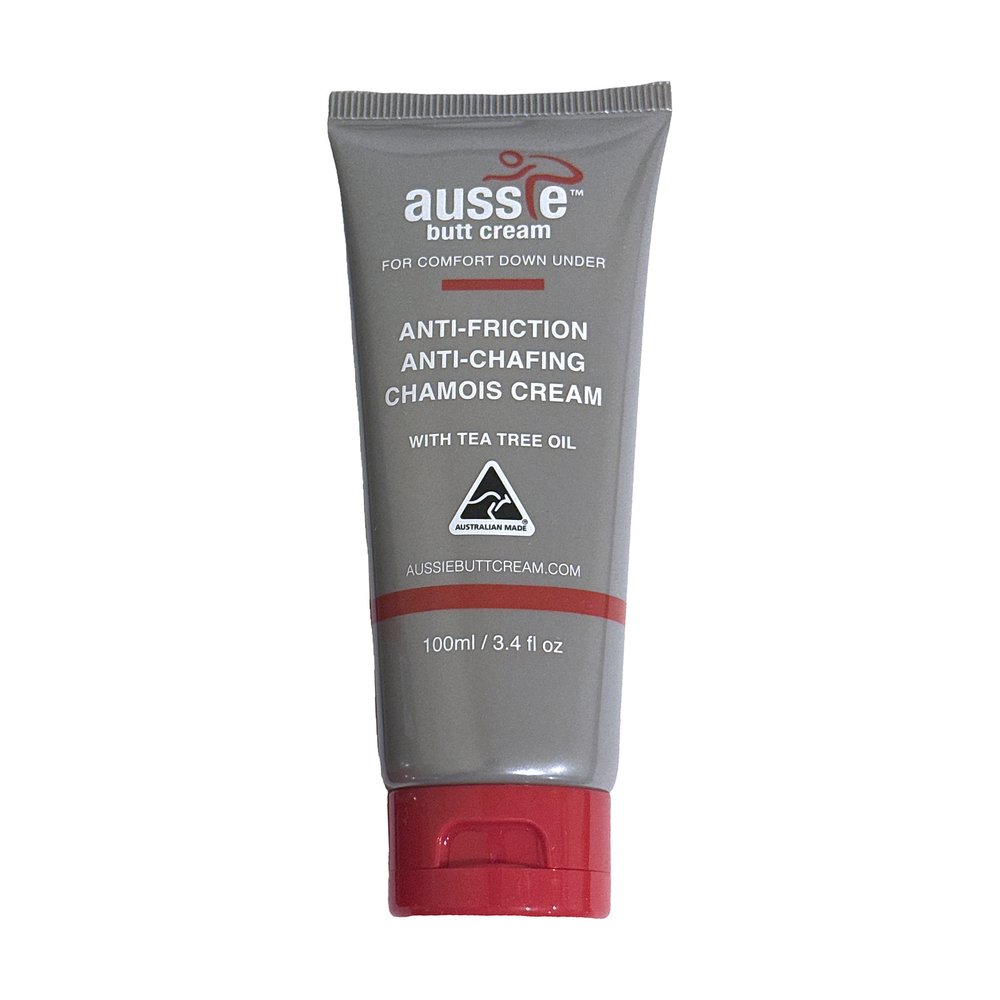 Aussie Butt Cream 100ml anti-friction chamois cream tube