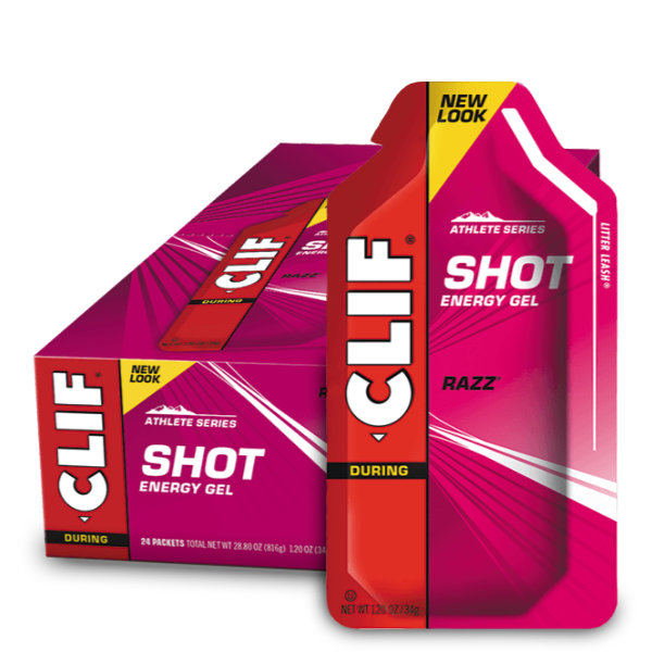 Clif Shot Energy Gel Raz 30g (24pk)