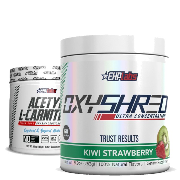 EHPlabs OxyShred and Acetyl L-Carnitine bundle tubs