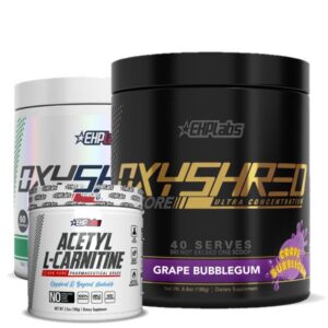 EHPlabs OxyShred Twin Pack Plus tubs and Acetyl L-Carnitine