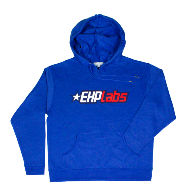 EHP Labs Blue Signature Workout Hoodie - Front
