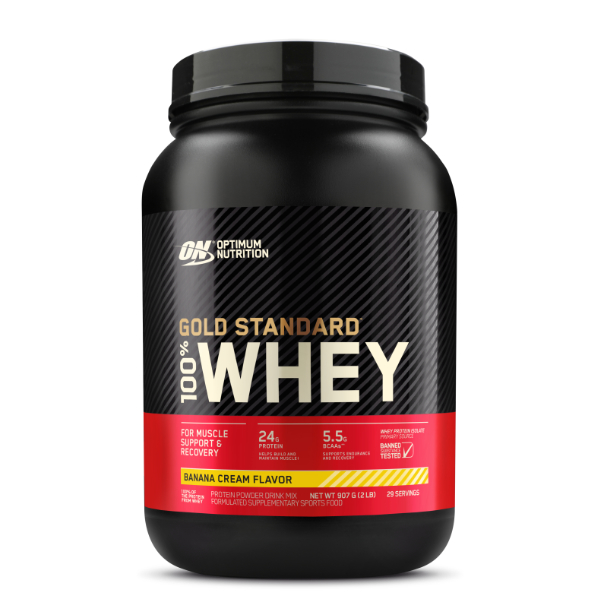 Optimum Nutrition Gold Standard 100% Whey Protein Banana Cream 907g