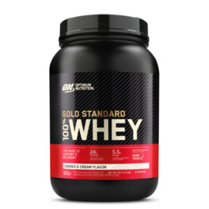 Optimum Nutrition Gold Standard 100% Whey Protein Cookies and Cream 907g