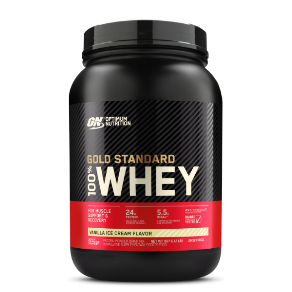 Optimum Nutrition Gold Standard 100% Whey Protein Vanilla Ice Cream 907g