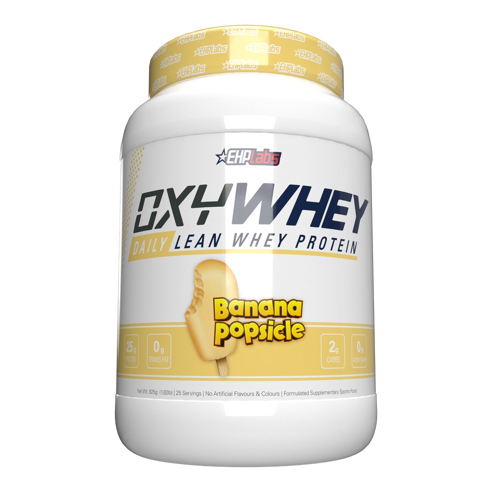 EHPlabs OxyWhey Banana Popsicle 825g tub