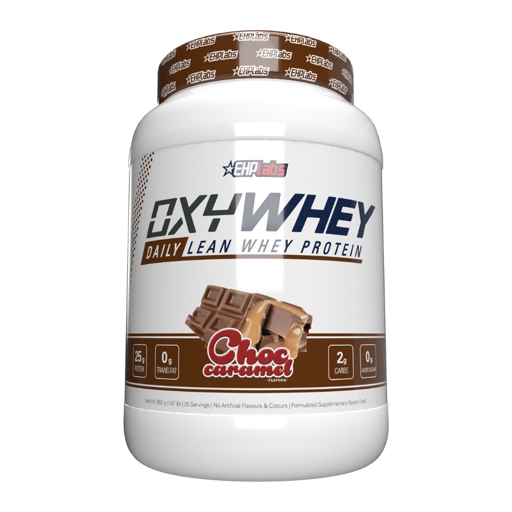 EHPlabs OxyWhey Choc Caramel 850g tub