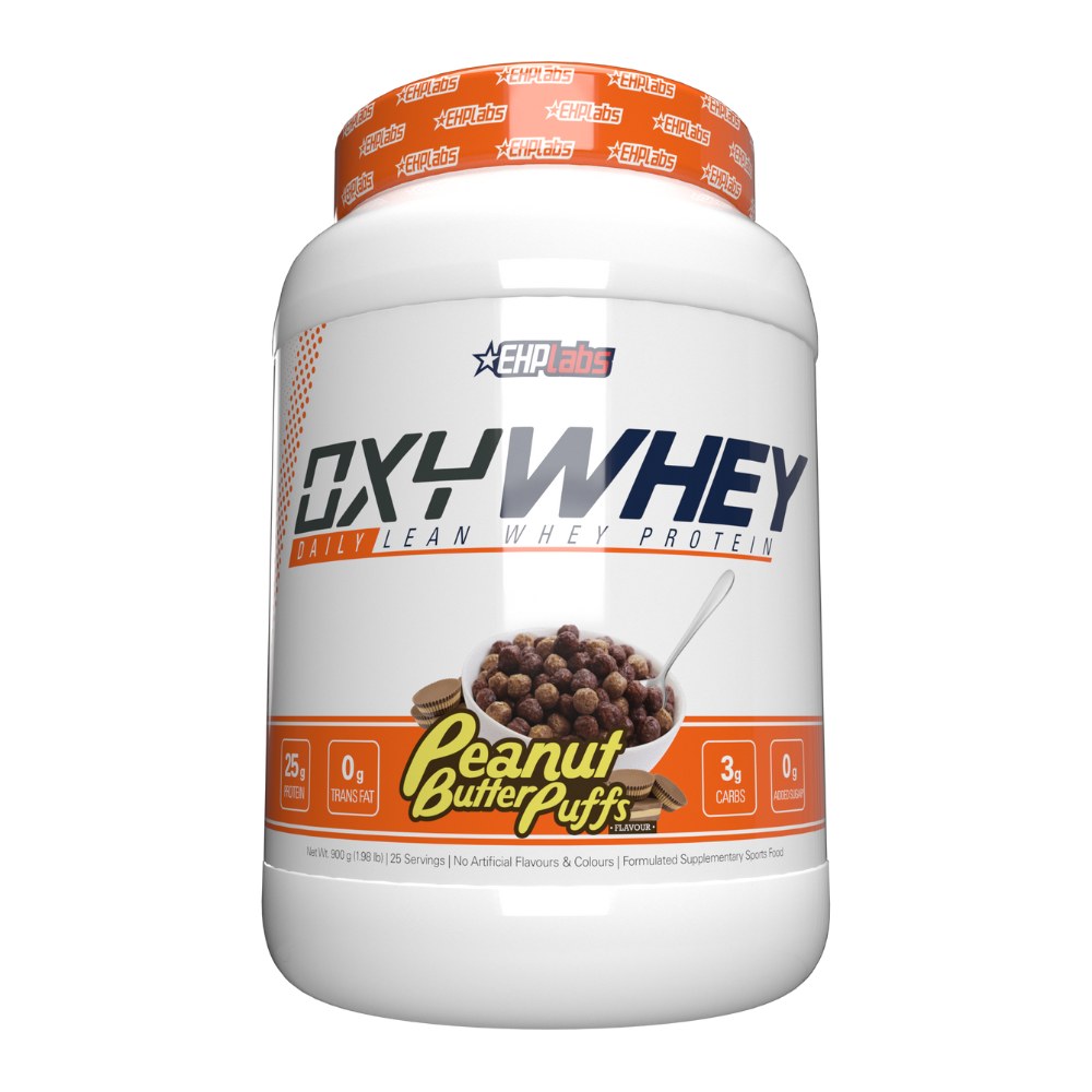 EHPlabs OxyWhey Peanut Butter Puffs 900g tub