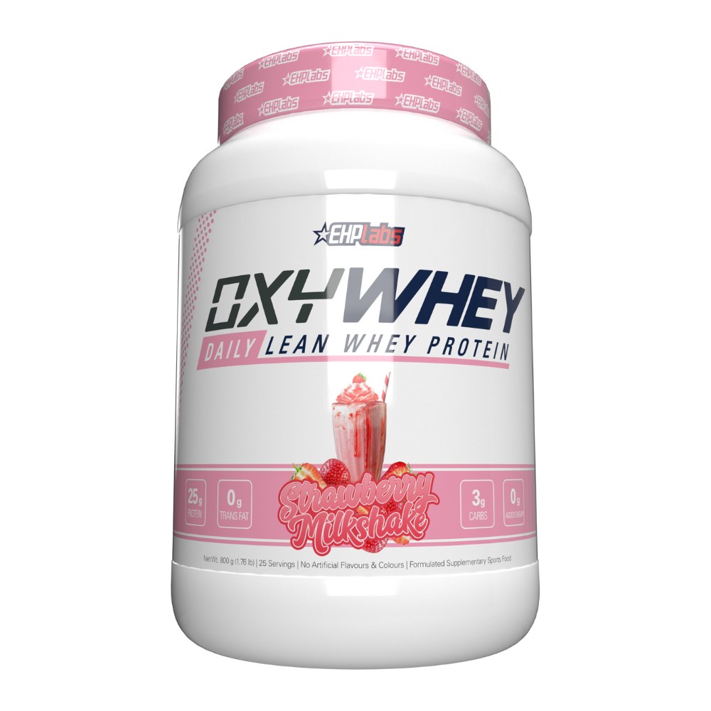 EHPlabs OxyWhey Strawberry Milkshake 800g tub