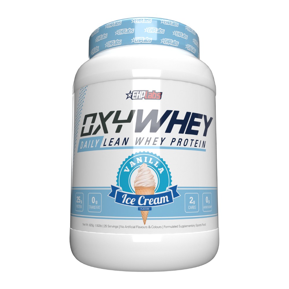 EHPlabs OxyWhey Vanilla Ice Cream 825g tub
