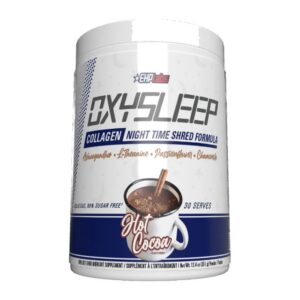 EHPlabs OxySleep Collagen Hot Cocoa 30 Serves tub