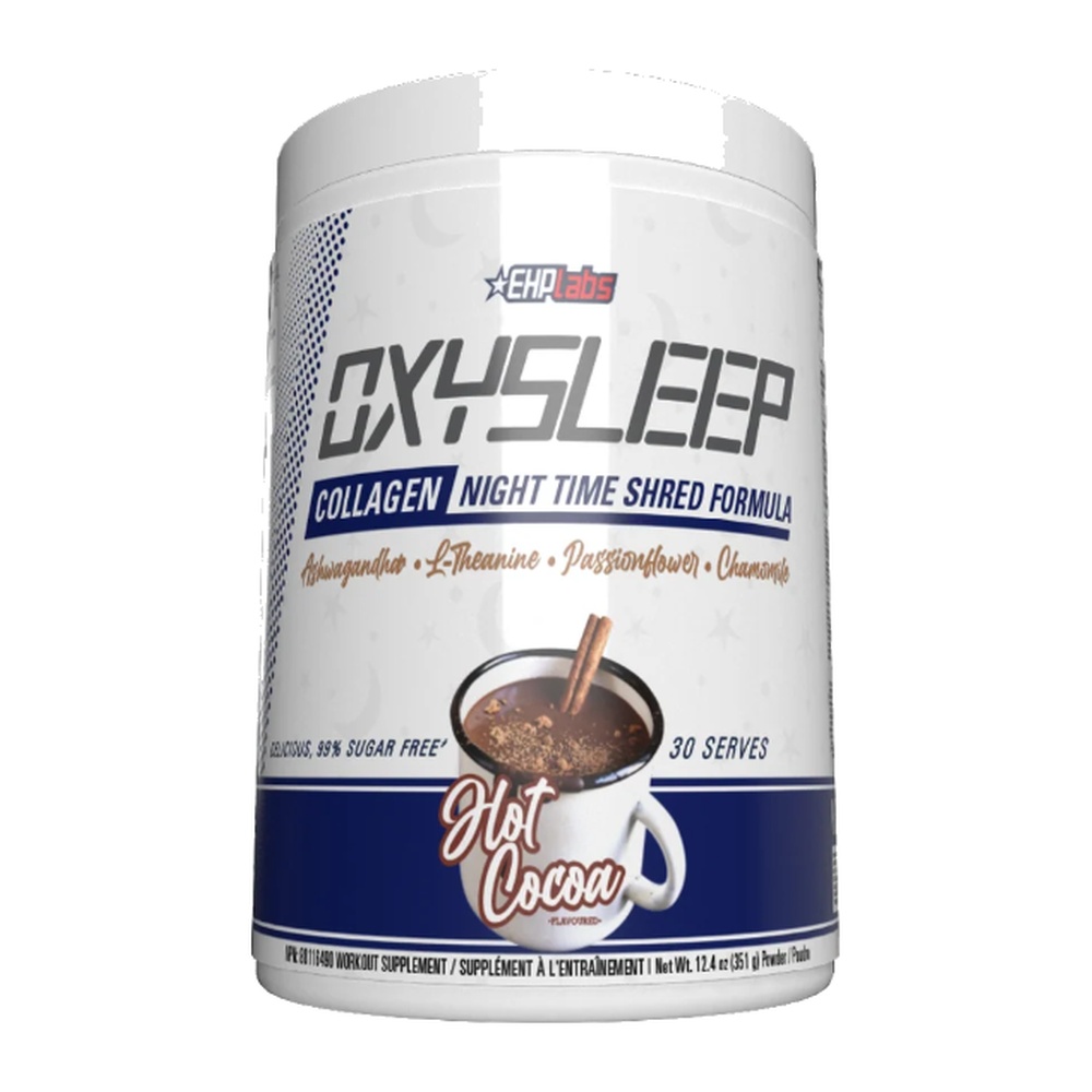 EHPlabs OxySleep Collagen Hot Cocoa 30 Serves tub