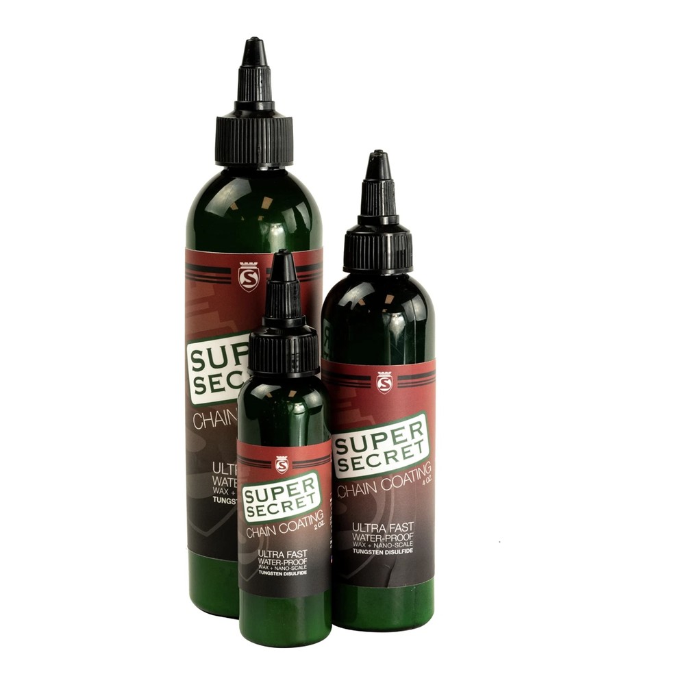 SILCA Super Secret Chain Lube 2 oz, 4 oz and 8 oz drip bottles